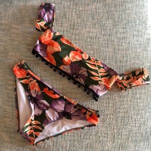 Shein bikini off the shoulder